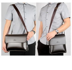 Men's Kangaroo Shoulder Bag Business Messenger Bag