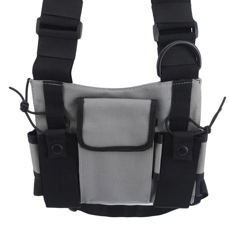 Men's Chest Bag Cross Backpack Streetwear Feature Pack Military Tactical