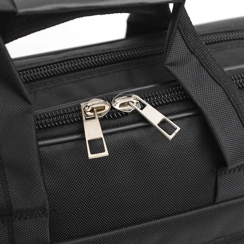 Men's Business Briefcase Weekend Travel Bag Laptop Protection Handbag