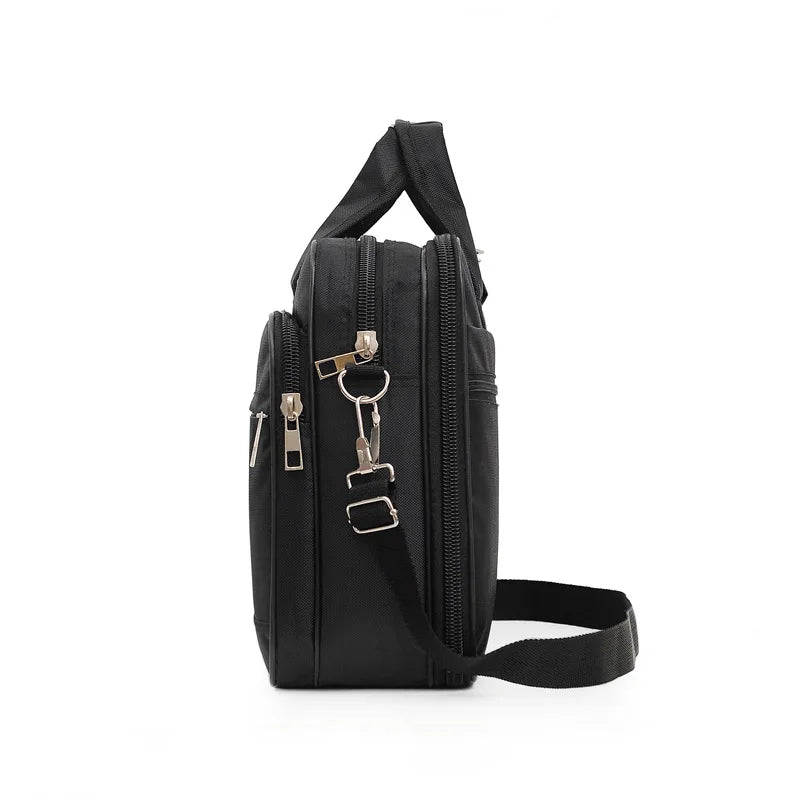 Men's Business Briefcase Weekend Travel Bag Laptop Protection Handbag