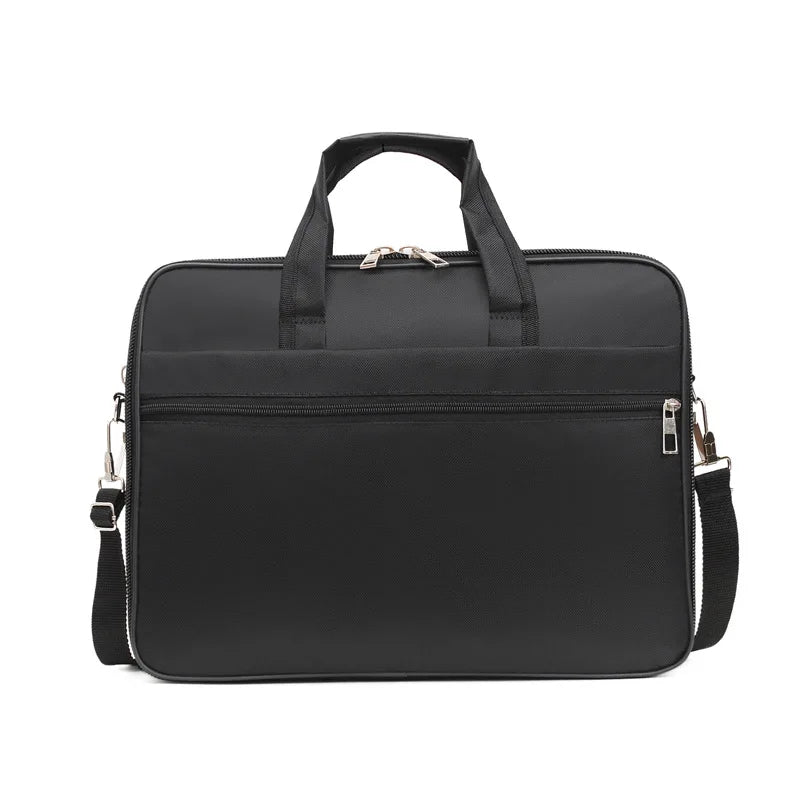 Men's Business Briefcase Weekend Travel Bag Laptop Protection Handbag