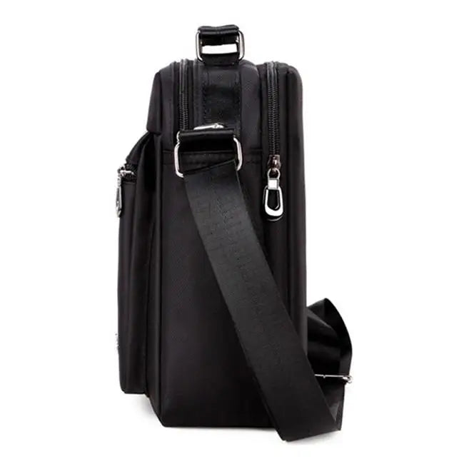 Men's Business Casual Shoulder Bag Waterproof Oxford Fabric Messenger Handbag