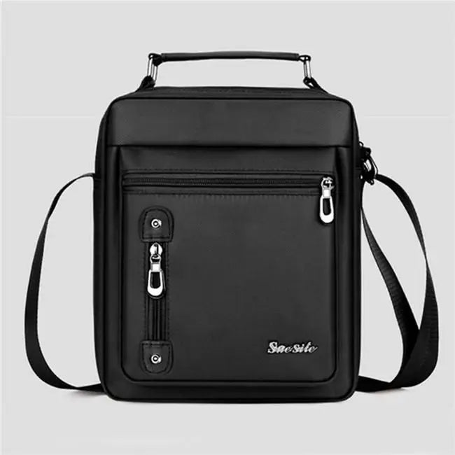 Men's Business Casual Shoulder Bag Waterproof Oxford Fabric Messenger Handbag