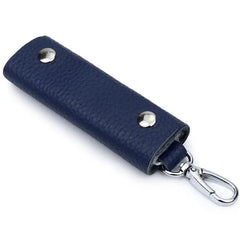 Leather Key Case Waist Hanging Key Chain with Multi-function