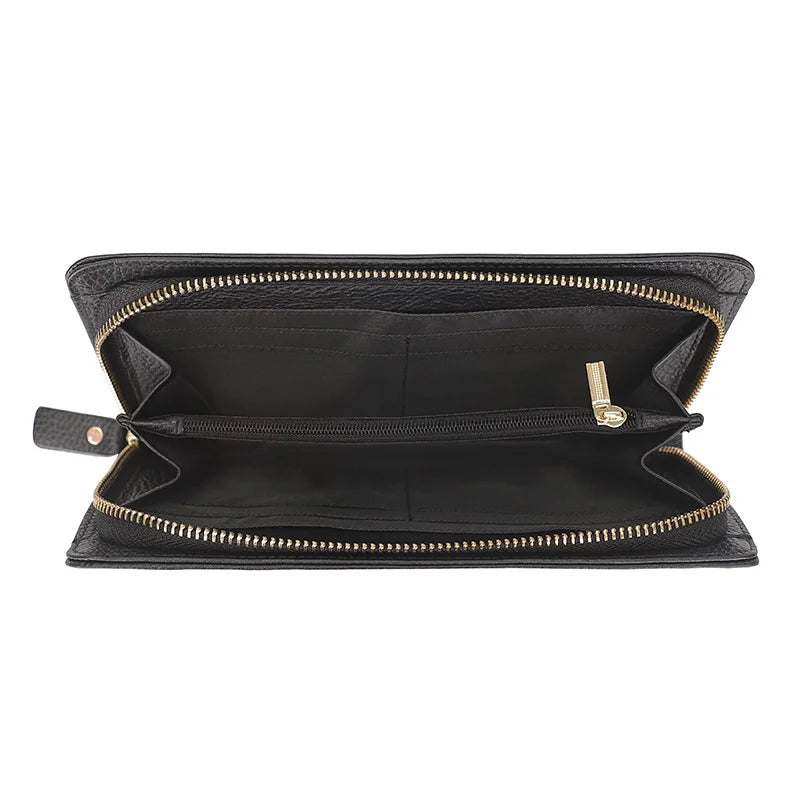 Men's Business Leather Wallet Handbag Money Bag