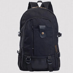Men's Canvas Backpack Large-capacity Schoolbag