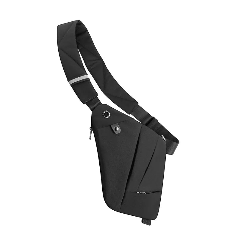 Men's Chest Bag Digital Storage Gun Bag Sling Crossbody Waist Bag