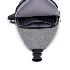 Men's Chest Bag Multi-functional Small Bags Leisure Pockets Purse F6