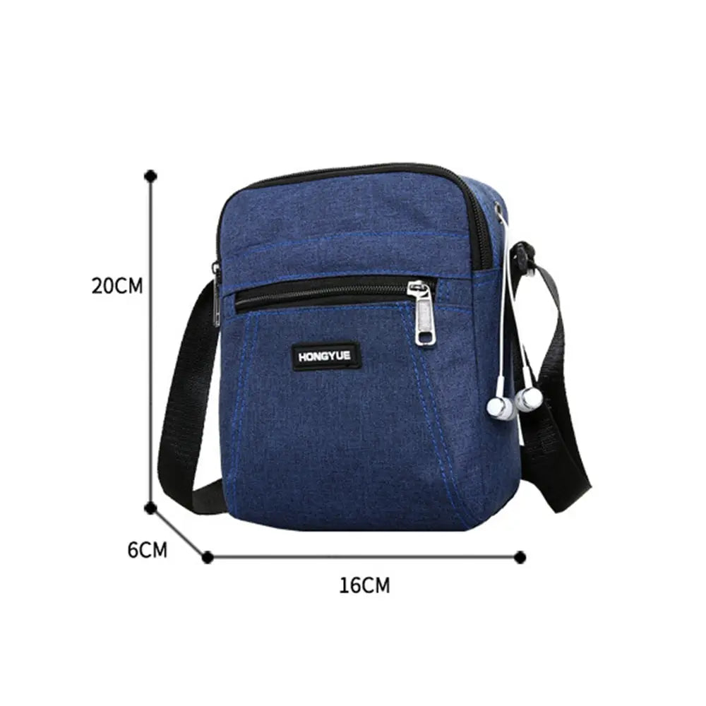 Men's Messenger Bag Crossbody Shoulder Bags Travel Bag Man Purse Small Sling Pac