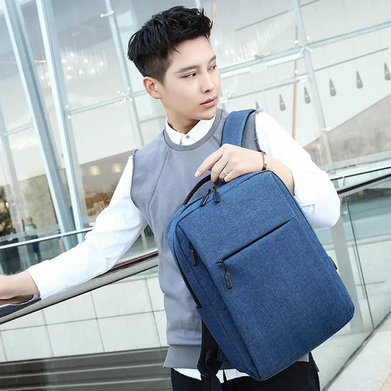 Men's USB Charging Anti-Theft Waterproof Backpack