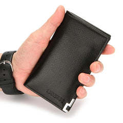 Men's PU Wallet Business Style MultiCard Position Multi-functional Purse