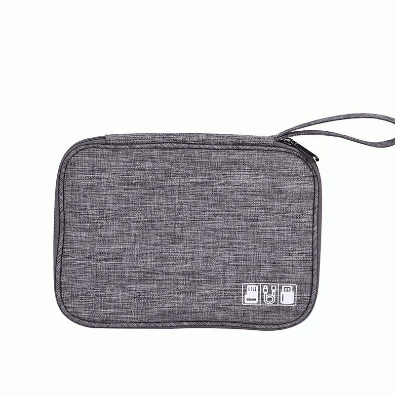 Travel Electronic Accessory Storage Bag Waterproof Wrist Bag