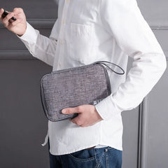 Travel Electronic Accessory Storage Bag Waterproof Wrist Bag