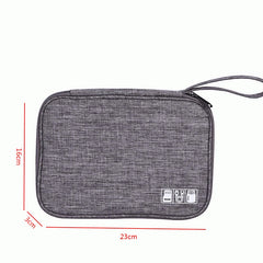 Travel Electronic Accessory Storage Bag Waterproof Wrist Bag
