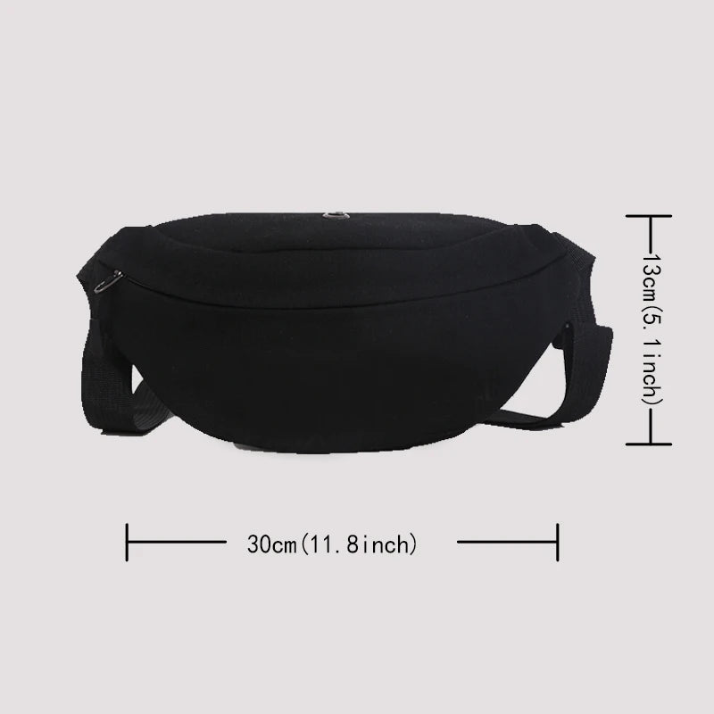 Canvas Waist Pack Phone Belt Bag Hip Mobile Nurse Chest Bags