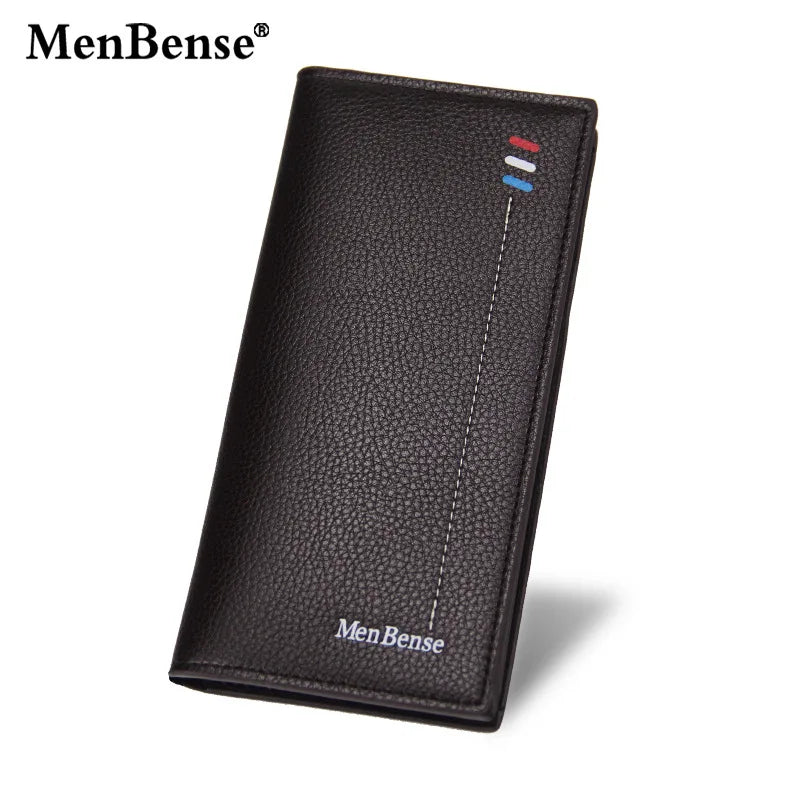 Men's Slim Vintage Leather Wallet