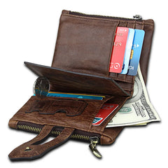 Men's Anti-theft RFID Leather Wallet
