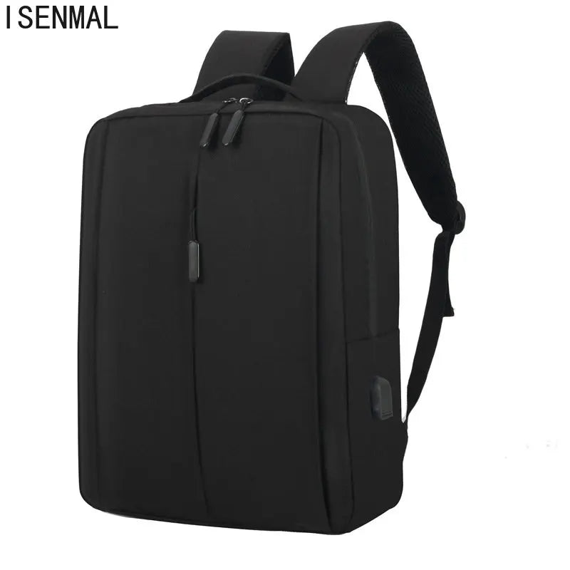 Men's Waterproof Laptop Backpack USB Charging Rucksack