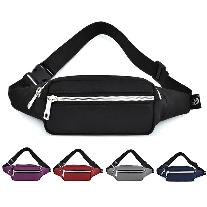 Men's Women's Sports Belt Waist Bag Running Waterproof Phone Wallet
