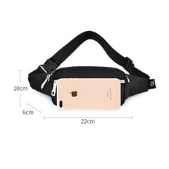 Men's Women's Sports Belt Waist Bag Running Waterproof Phone Wallet
