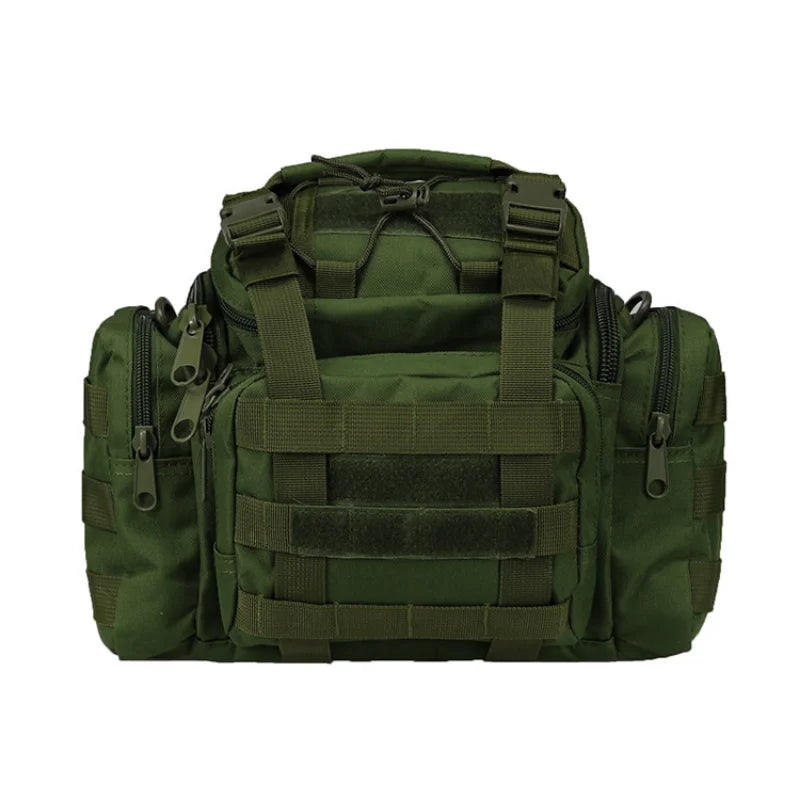 Men's Camo Outdoor Waist Bag Fishing Satchel Tactical Shoulder Bag