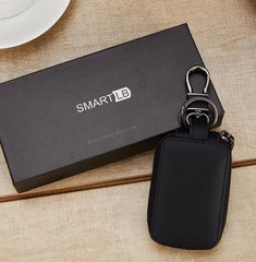 Men's Leather Car Key Bag Retro Style