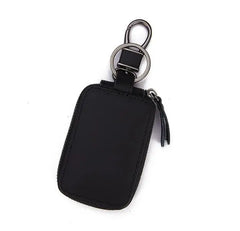 Men's Leather Car Key Bag Retro Style