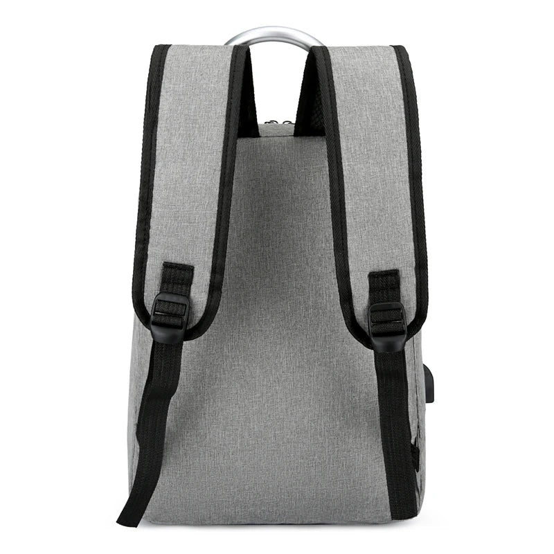 Men's USB Charging Waterproof Business Laptop Backpack