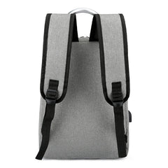 Men's USB Charging Waterproof Business Laptop Backpack