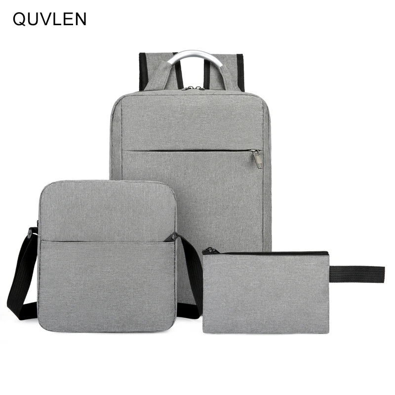 Men's USB Charging Waterproof Business Laptop Backpack