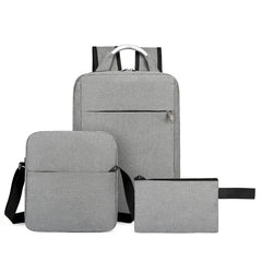 Men's USB Charging Waterproof Business Laptop Backpack