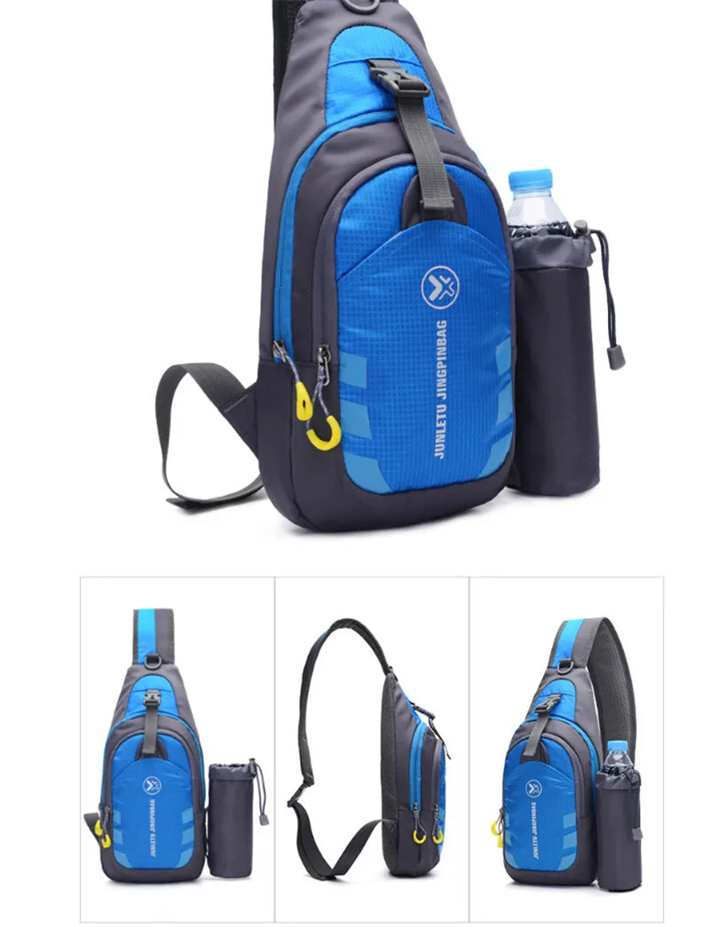 Waterproof Small Chest Bag Sport Shoulder Sling Backpack