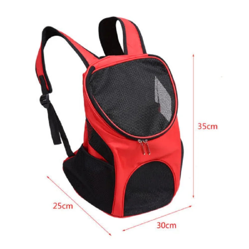 Mesh Breathable Pet Carrier Backpack Large Capacity Cat D