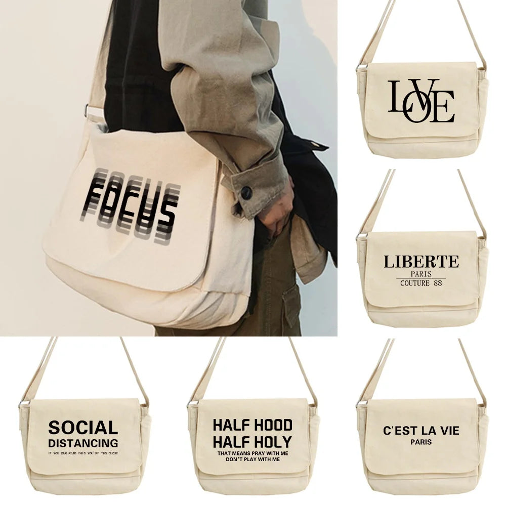 Japanese Multi-function Messenger Bag Leisure Style