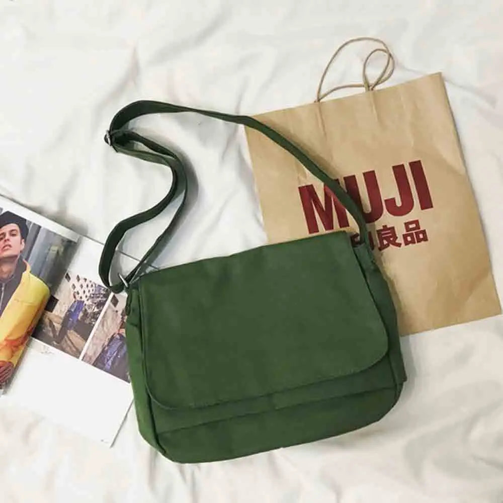 Japanese Food Pattern Messenger Bag for Student Youth