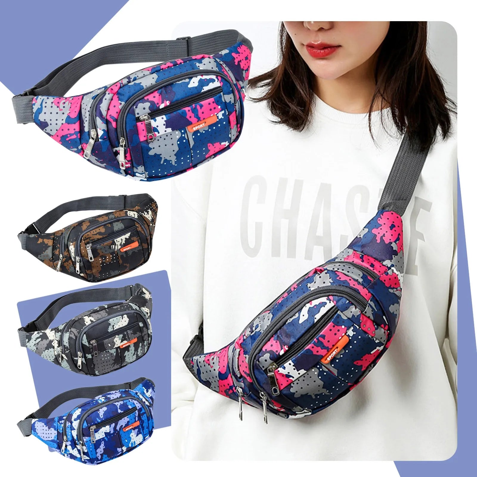 Messenger Bag For Women Men Casual Satchel Bag Bookbag