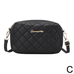 Embroidered Camera Crossbody Bag Chain Handbag