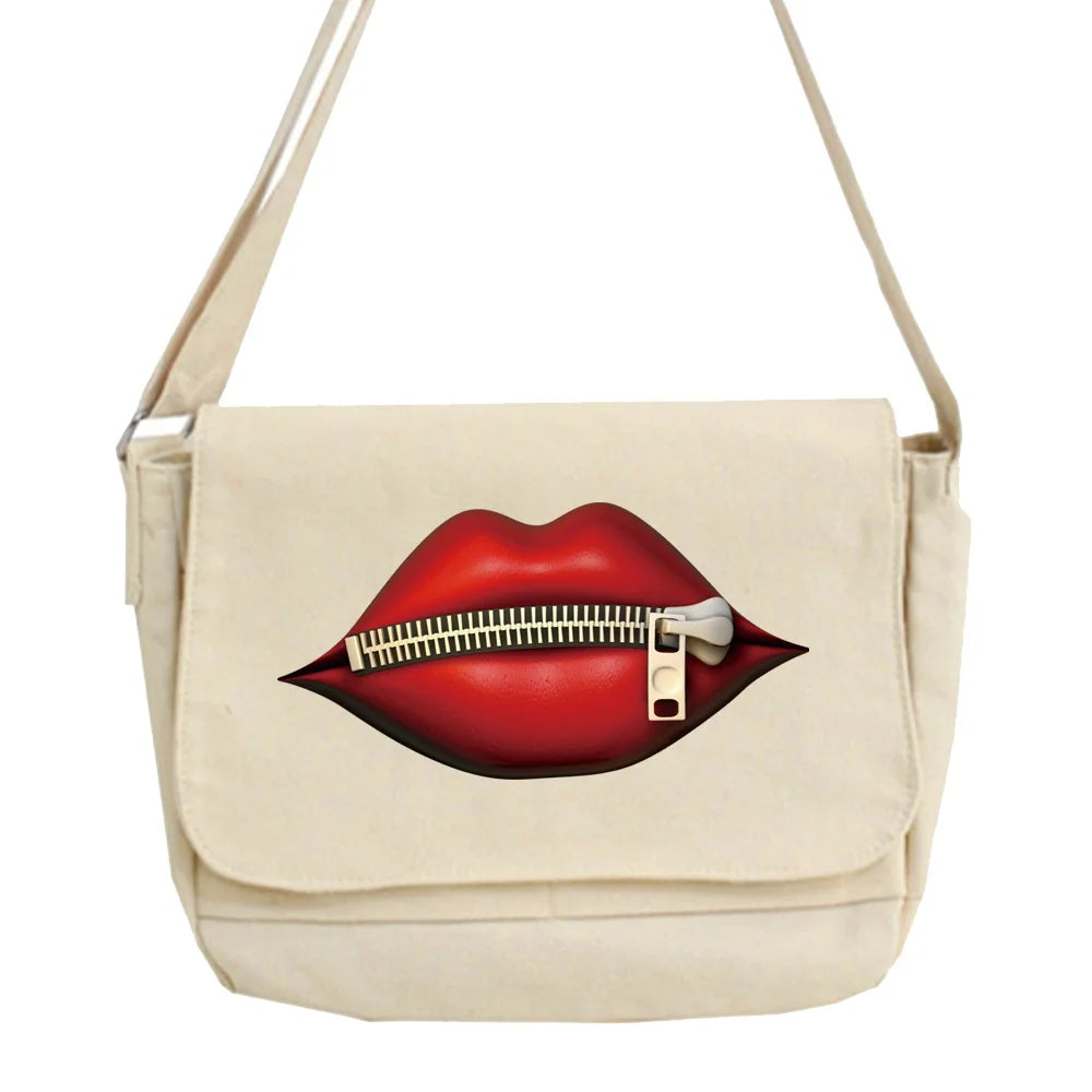 Messenger Bag Girl Student Multi-function Messenger Bag Harajuku College Style