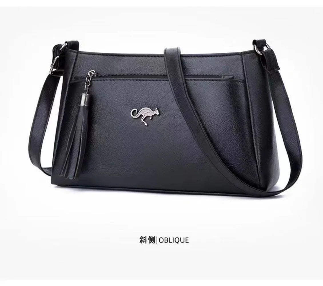 Messenger Bag Handbags Women Shoulder Crossbody Bag Pu Leather Lady Clutch Purse