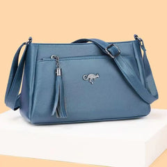 Messenger Bag Handbags Women Shoulder Crossbody Bag Pu Leather Lady Clutch Purse