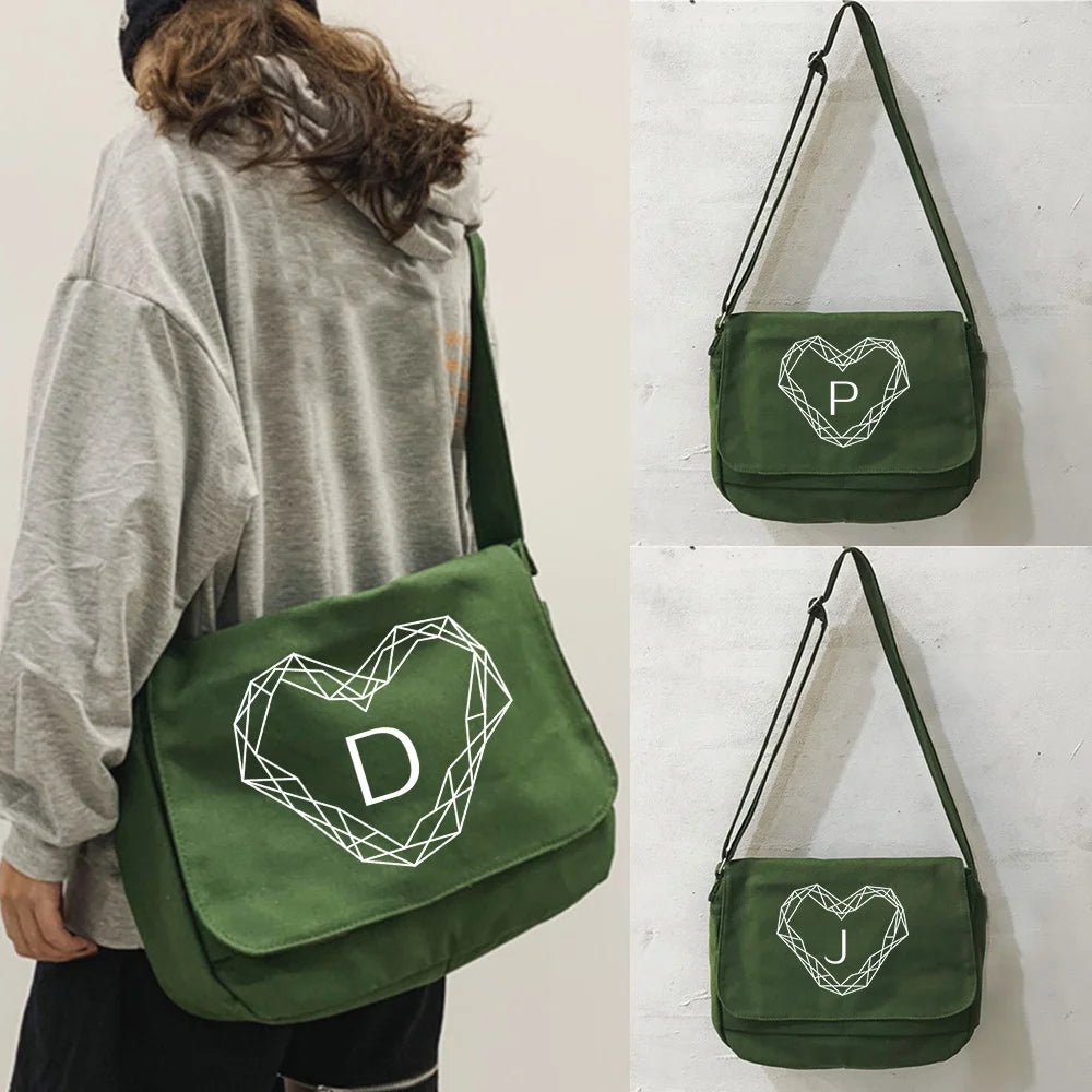 Japanese Messenger Bag Youth Portable One-shoulder