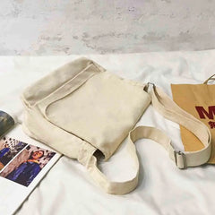 Retro Messenger Bag Harajuku College Style Portable One-shoulder