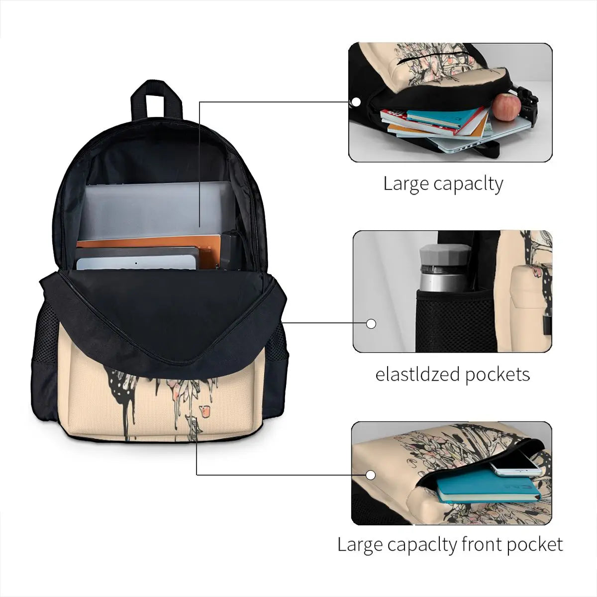 Metamorphora Backpacks Men's and Women's Bags