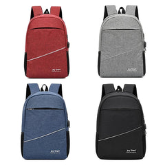 Mew Men's Waterproof Business Laptop Backpack USB Charging Bagpack