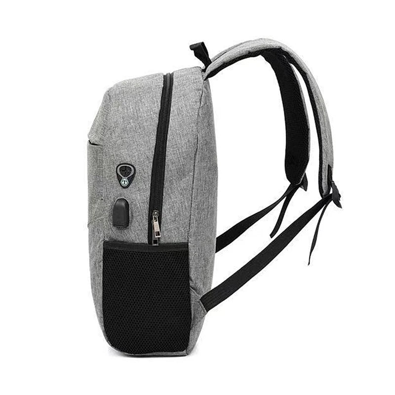 Mew Men's Waterproof Business Laptop Backpack USB Charging Bagpack