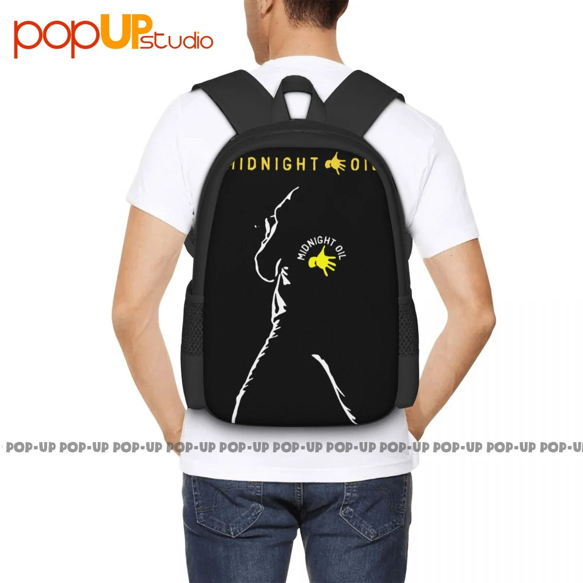 Midnight Oil Tour Backpack Large Capacity Travel Gym Tote Bag