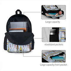 Midsommar Pattern 2 Backpacks Men's Backpacks Bags For Women Schoolbag
