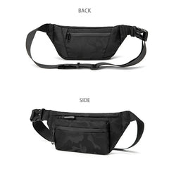 Men Waist Bag Chest Fanny Pack Waterproof Outdoor Crossbody Bags