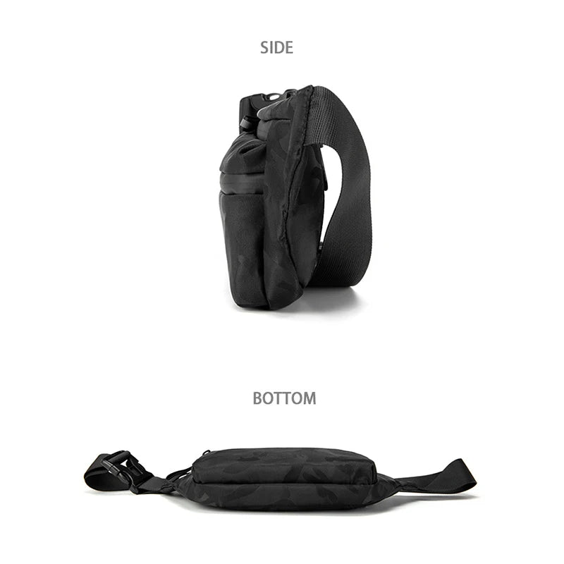 Men Waist Bag Chest Fanny Pack Waterproof Outdoor Crossbody Bags