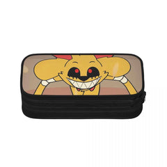 Anime Zipper Pen Box for School Students